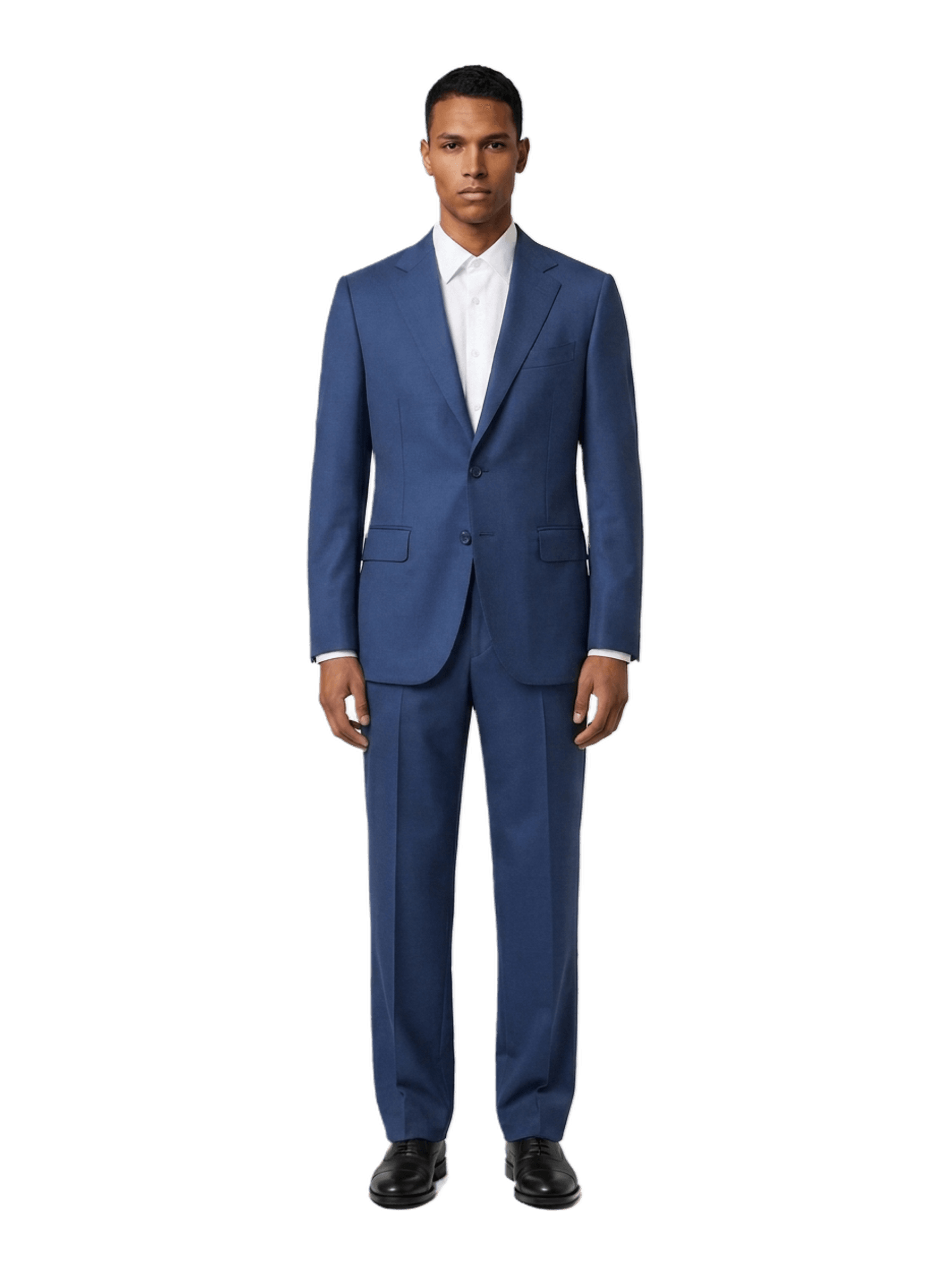 The Custom Suit - Light Blue Sharkskin