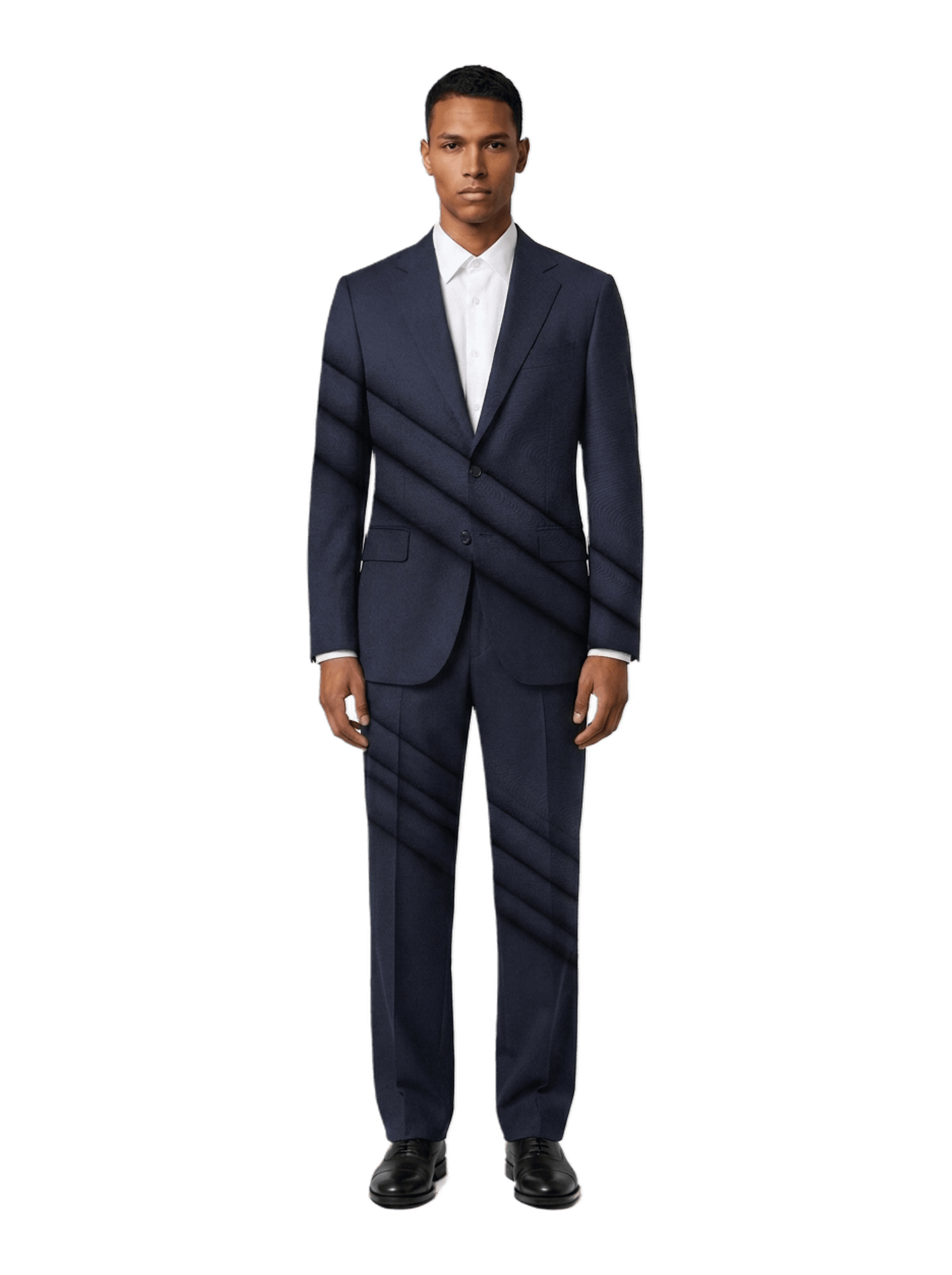 The Custom Suit - Navy Barathea