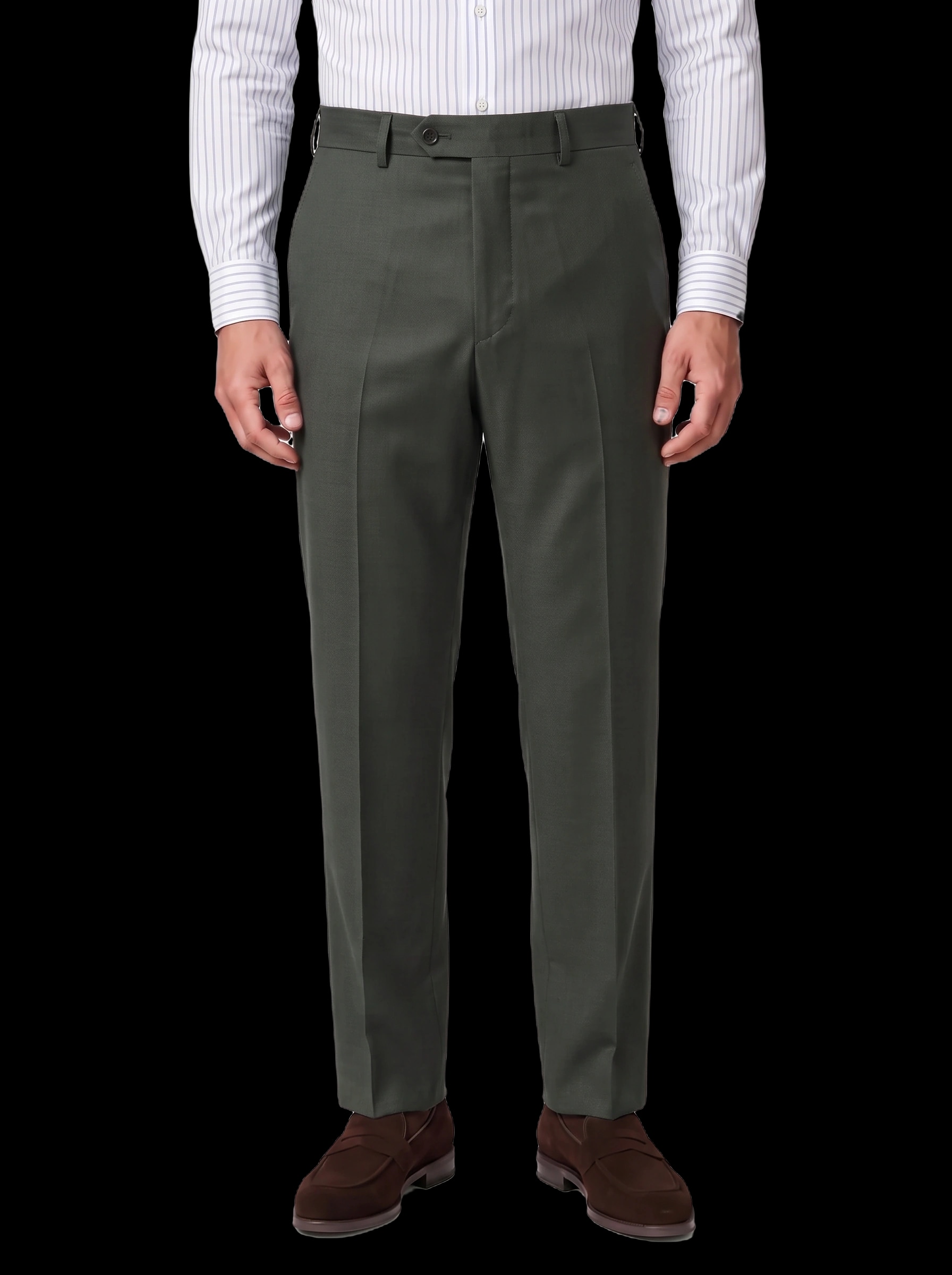 The Custom Trouser - Dark Green