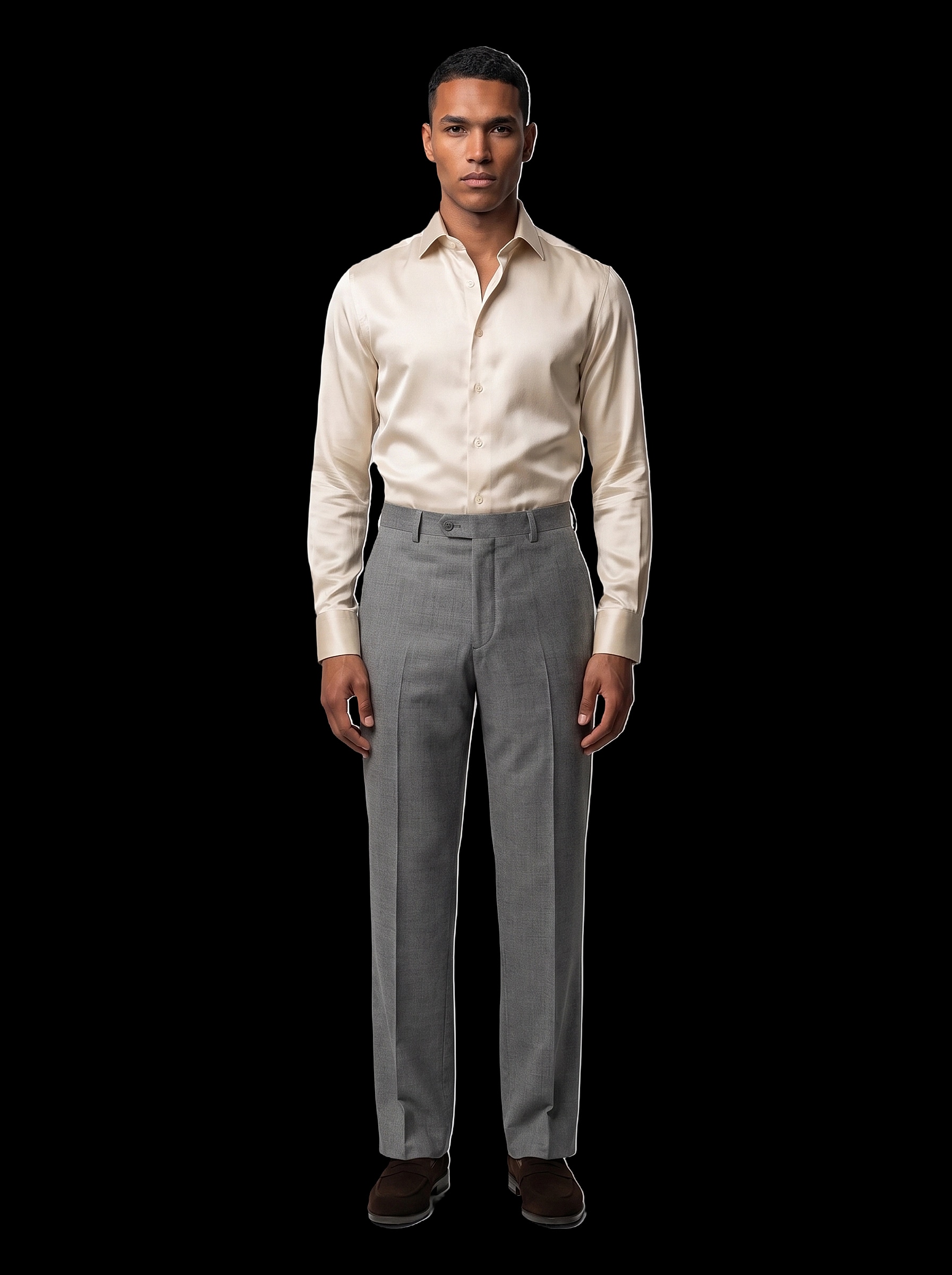 Custom Shirt - Natural Satin