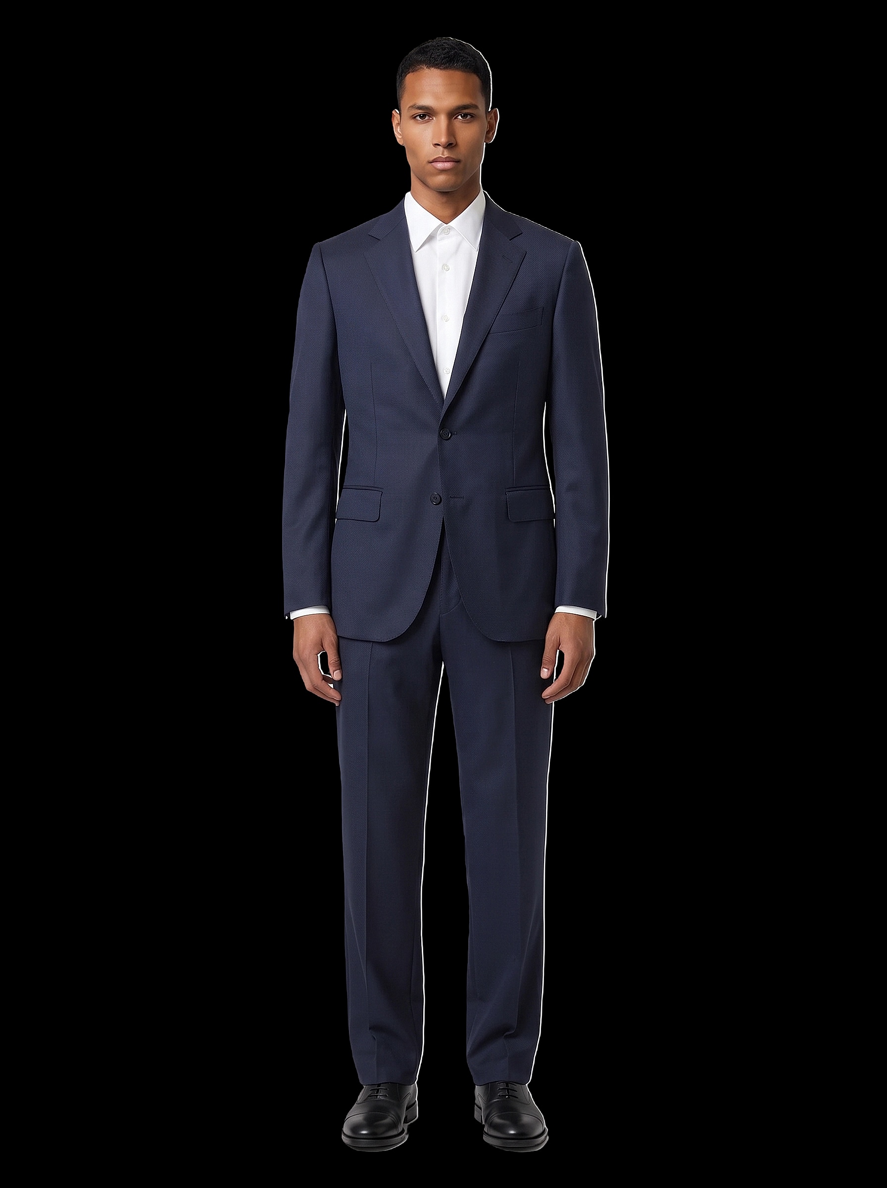 The Custom Suit - Navy Barathea